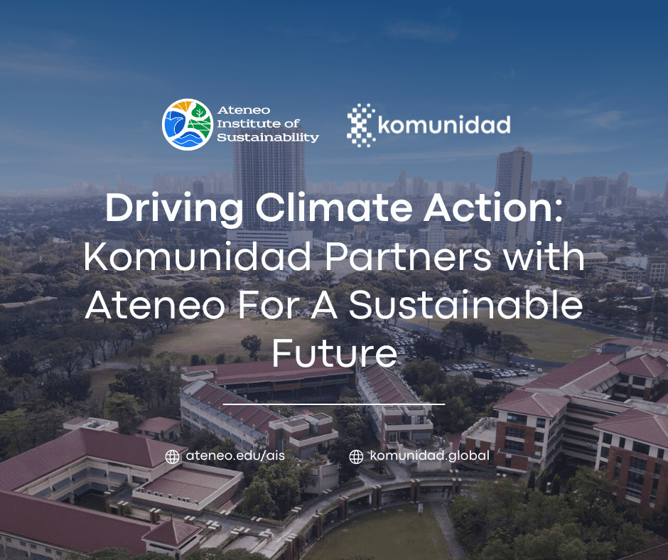 Komunidad to support Ateneo’s climate action projects